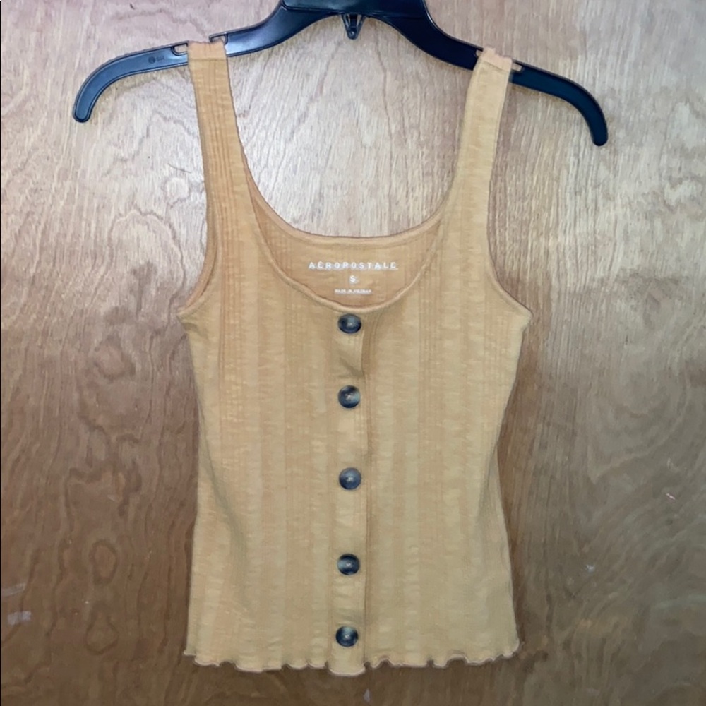 Yellow Aeropostale Tank Top